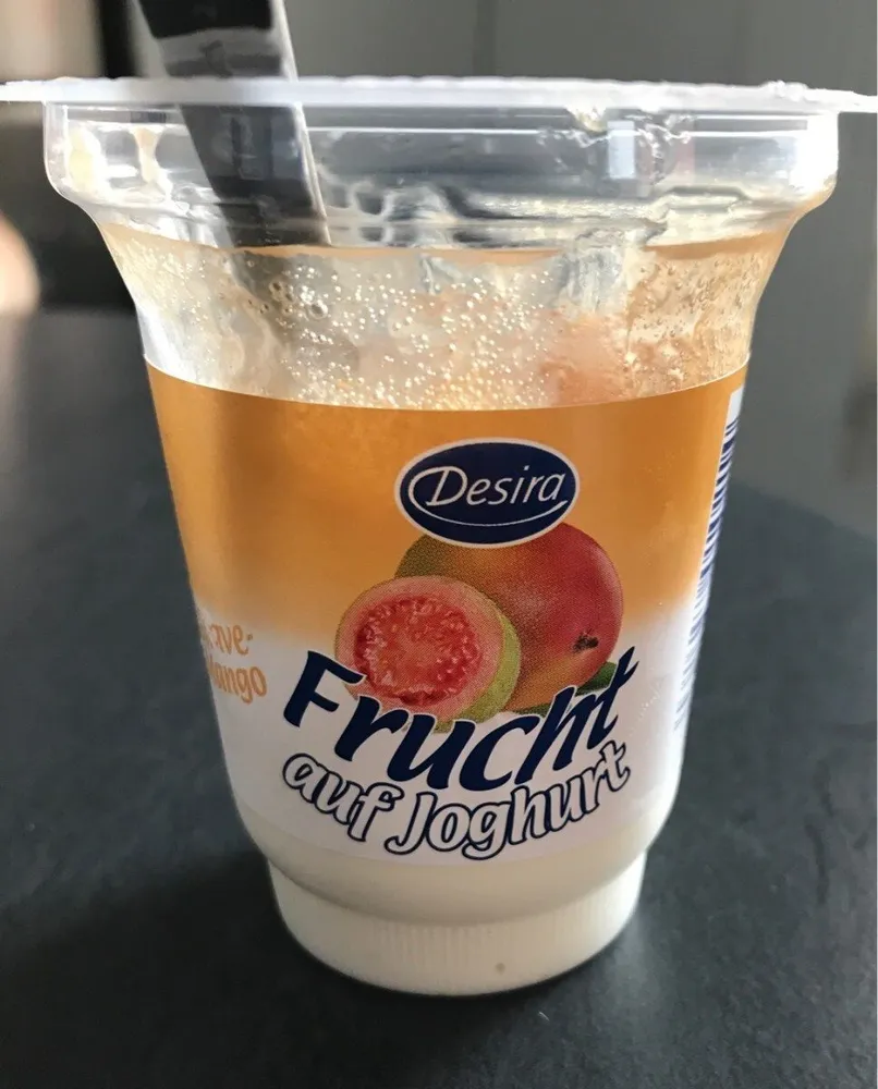 Yaourt Frucht auf Joghurt