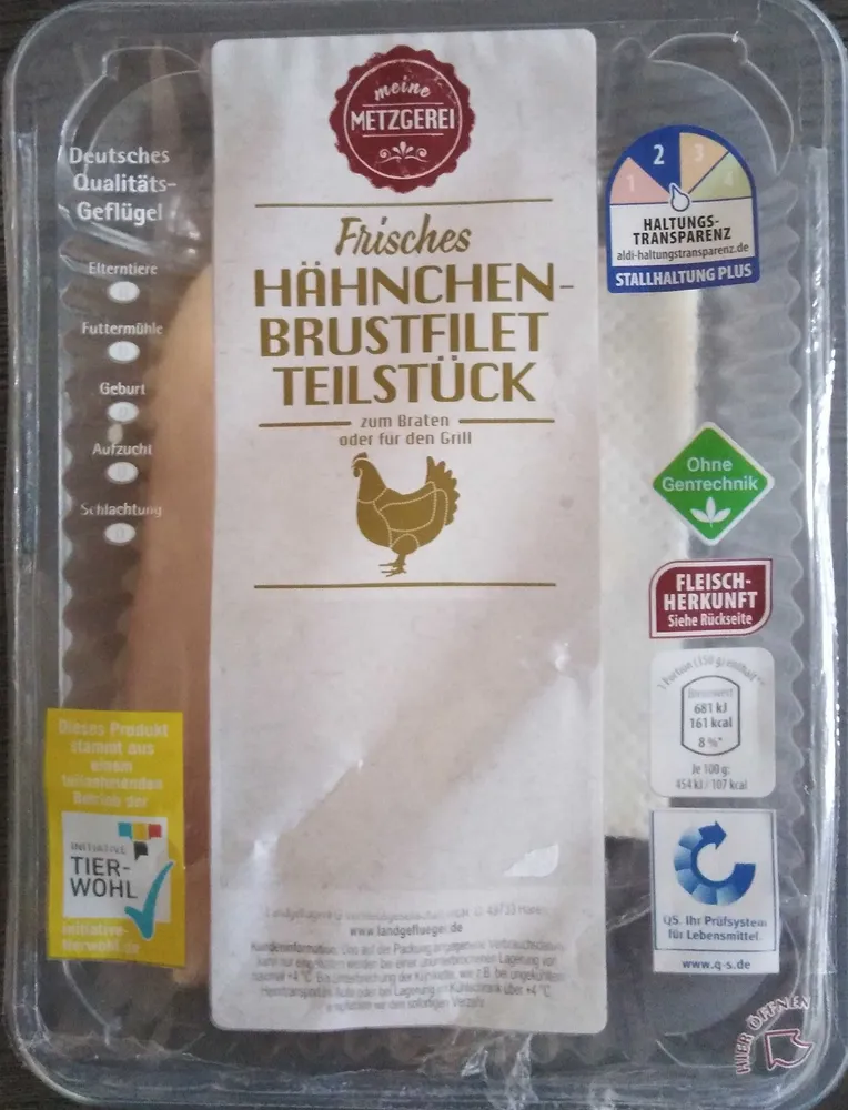 Frische Hähnchenbrustfilet Teilstücke