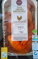 Frisches Halbes Hähnchen