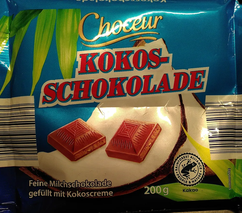 Kokos Schokolade