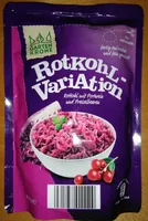 Rotkohl-Variation Rotkohl mit Portwein und Preiselbeeren
