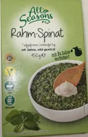 Rahm-Spinat