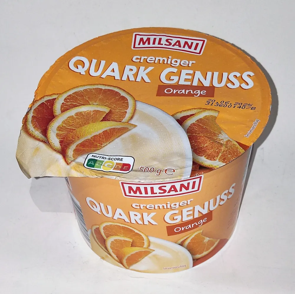 Cremiger Quarkgenuss - Orange