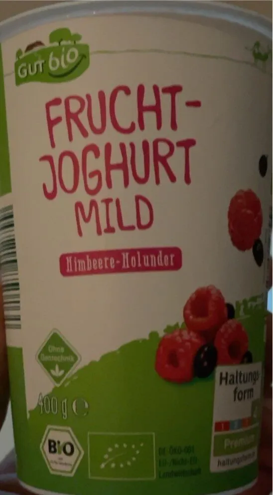 Fruchtjoghurt mild - Himbeere-Holunder