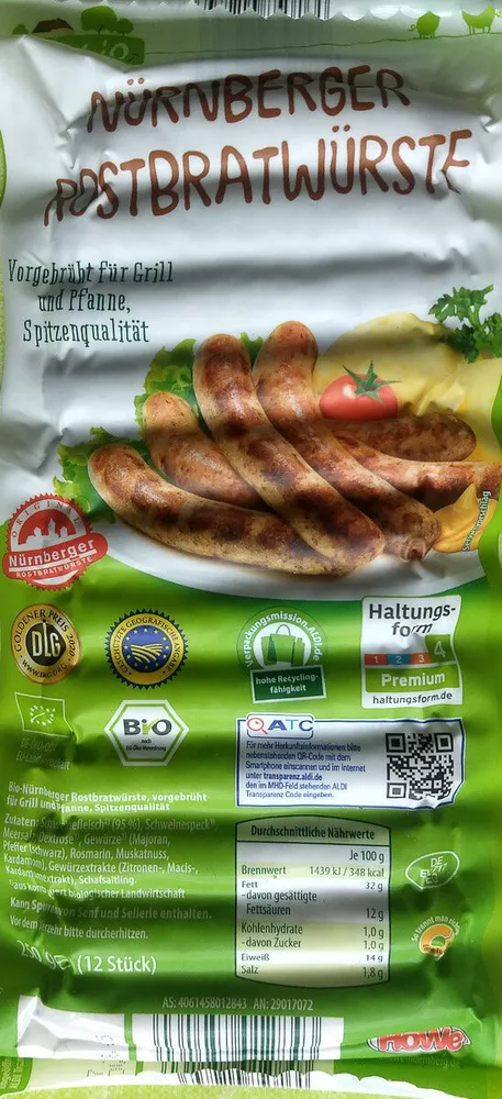 Rostbratwurst