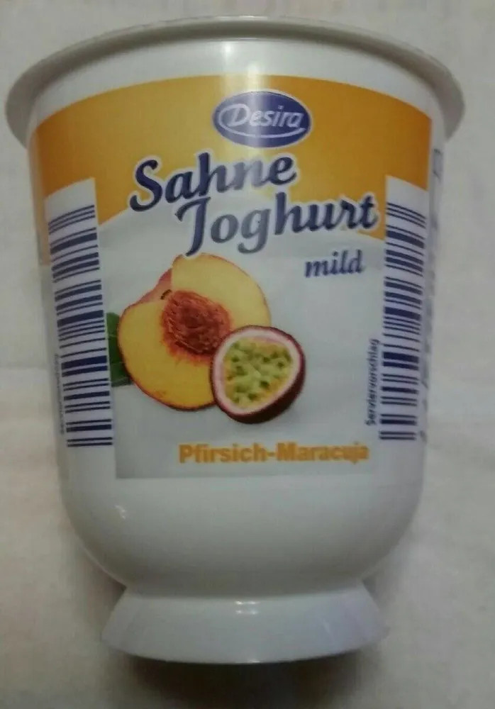 Sahnejoghurt mild Pfirsich-Maracuja