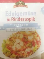 Edelgemüse in Rinderaspik