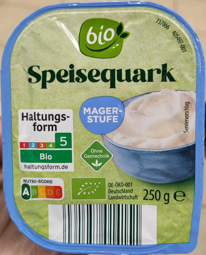 Speisequark Magerstufe