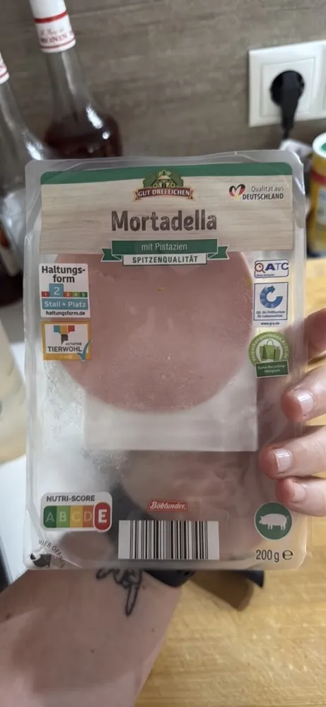 Mortadella mit Pistazian