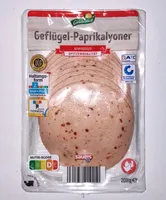 Geflügel-Paprikalyoner