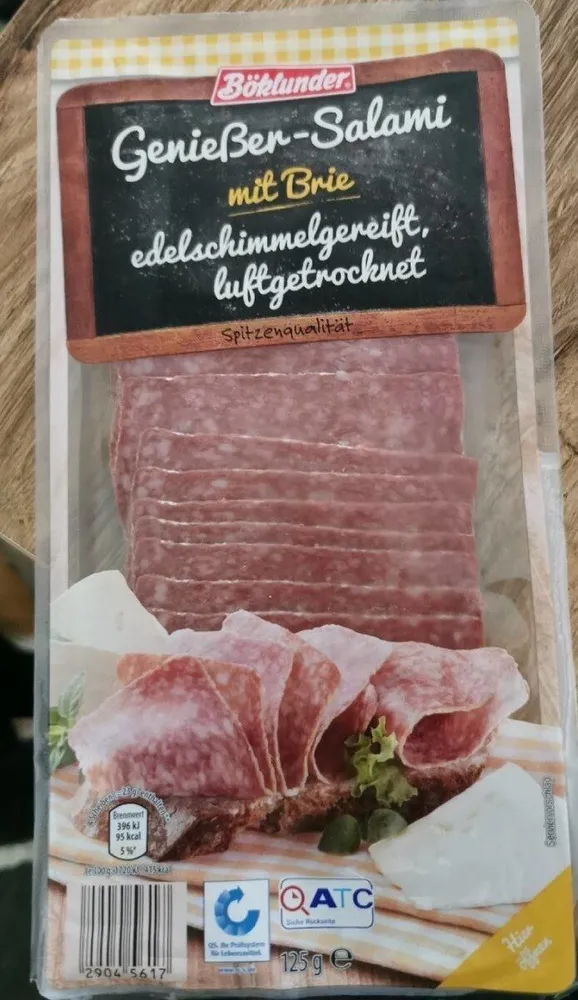 Genießer-Salami - mit Brie