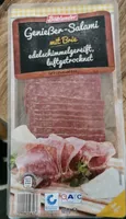Genießer-Salami - mit Brie