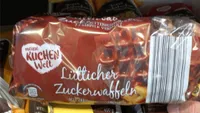 Lütticher Zuckerwaffeln mit Zartbitterschokolade