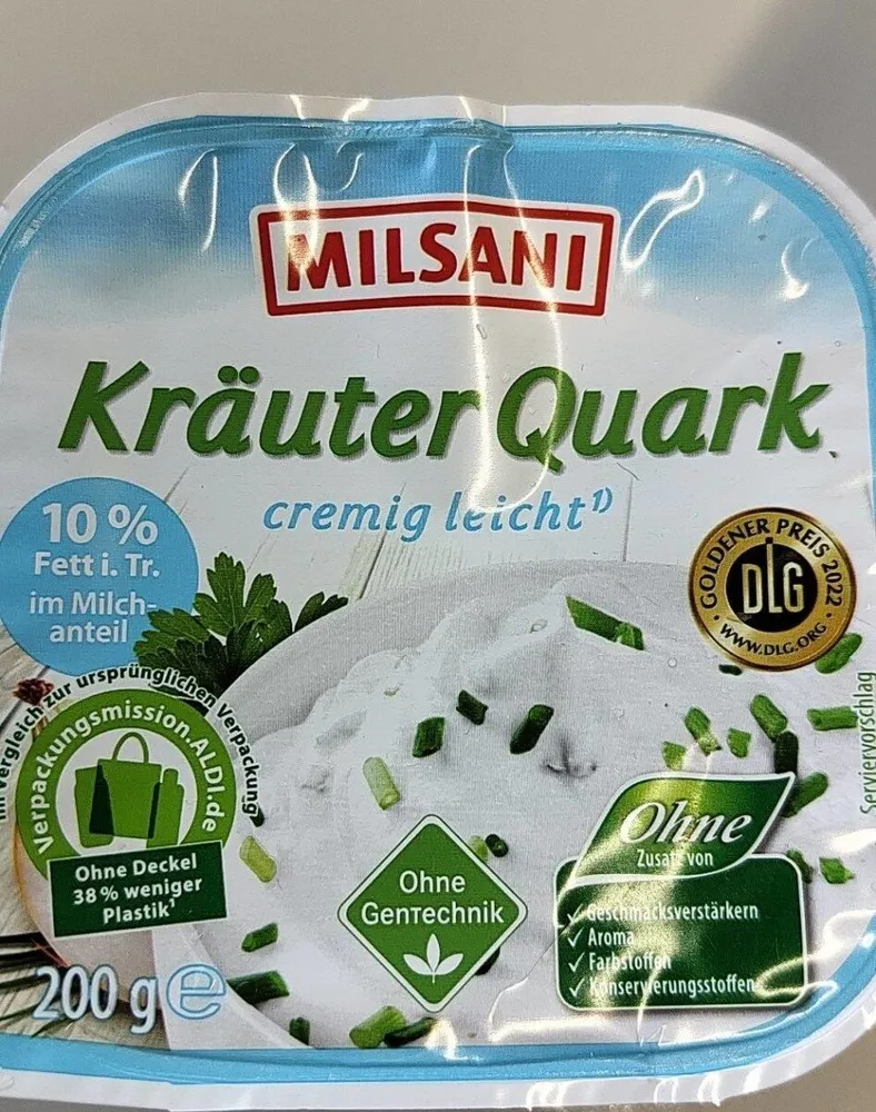 Kräuterquark cremig leicht 10% Fett