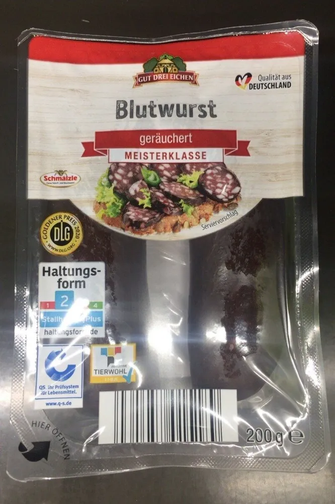 Gut Drei Eichen Blutwurst