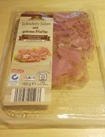 Schinken Sülze mit grünem Pfeffer