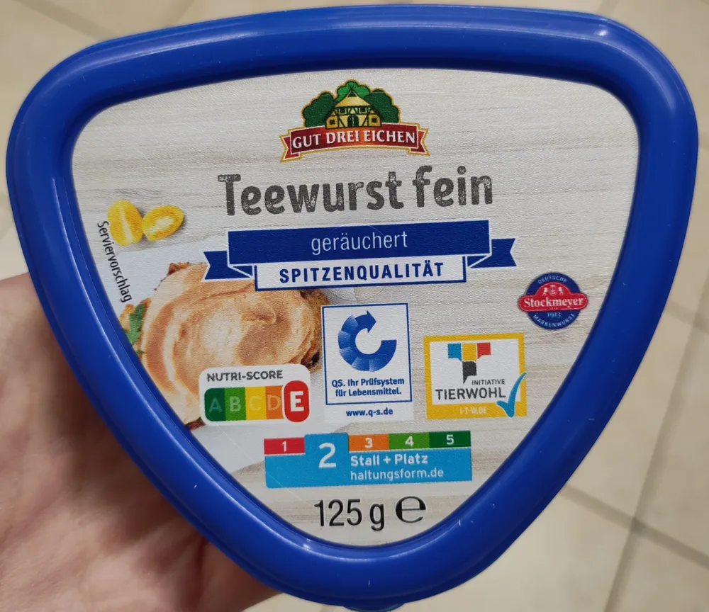 Teewurst, fein