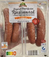 Rindswurst Frankfurter Art