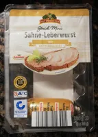 Sahne-Leberwurst