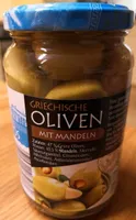Griechische Oliven mit Mandeln