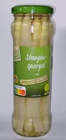 ALDI GEMÜSE KING’S CROWN Spargel  Weiß; geschält 2.29 370-ml-Glas kg = 11.17 ATG Abtropfgewicht (ATG) = 205 g