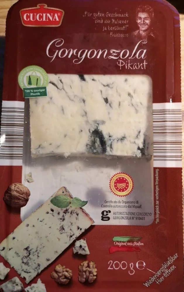 Gorgonzola pikant