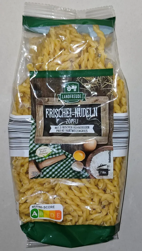Frischei-Nudeln - Zöpfli