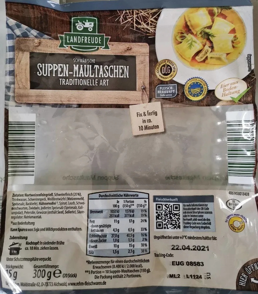 Suppen Maultaschen