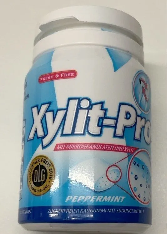 Xylit-Pro Peppermint Zuckerfreier Kaugummi