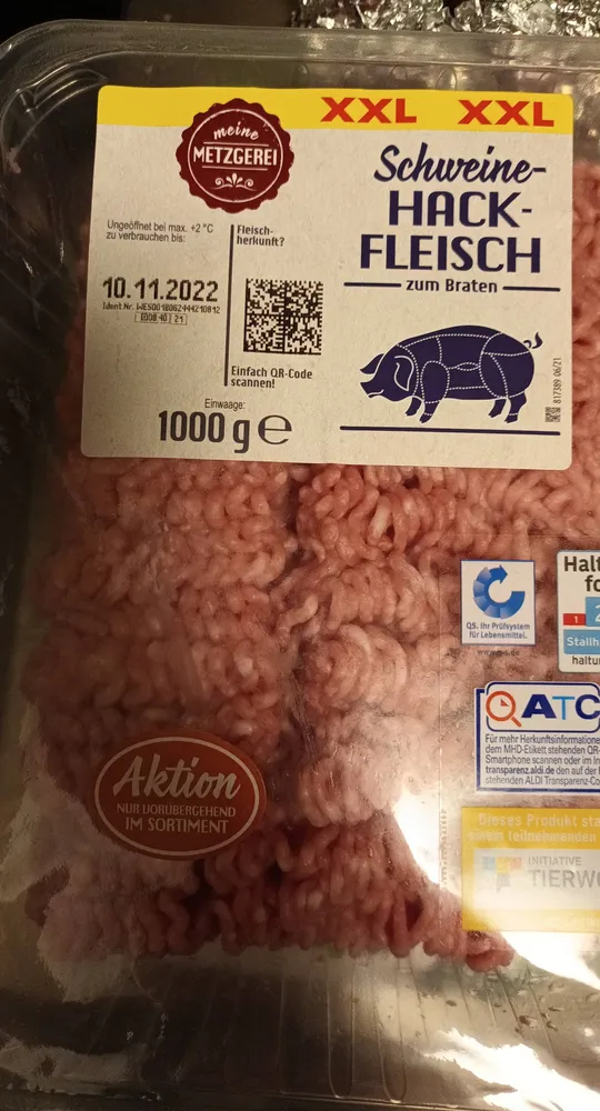 Schweine Hackfleisch