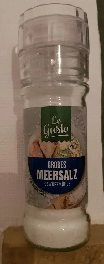 Grobes Meersalz