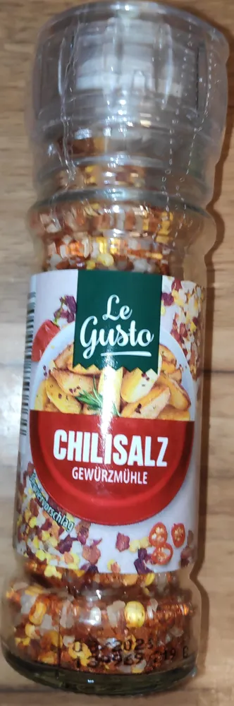 Chilisalz Gewürzmühle
