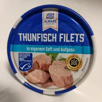 Thunfisch-Filets in eigenem Saft