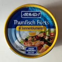 Thunfisch Filets (in Sonnenblumenöl)