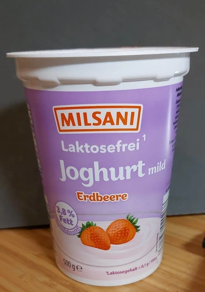 Joghurt laktosefrei Erdbeere