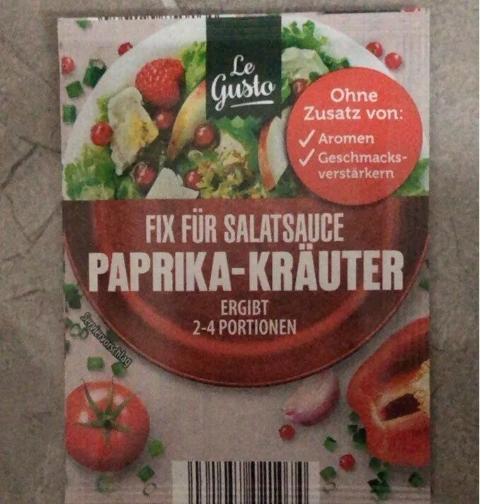 Paprika krauter