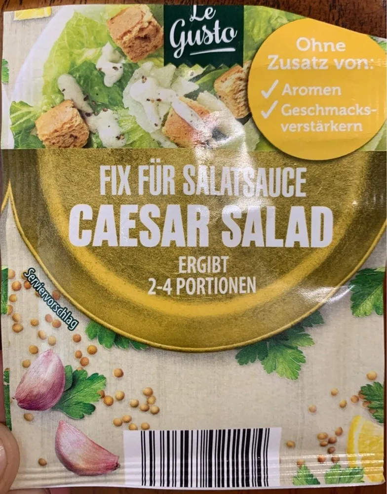 Fix für salatsauce CAESAR SALAD