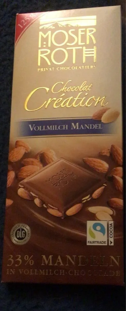 Vollmilch Mandel