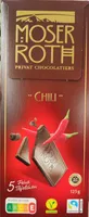 Zartbitterschokolade - Chili