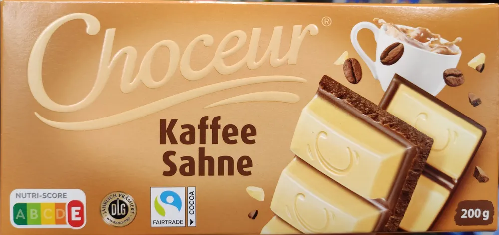 Schokolade Kaffee Sahne