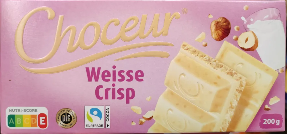 Schokolade Weisse Crisp
