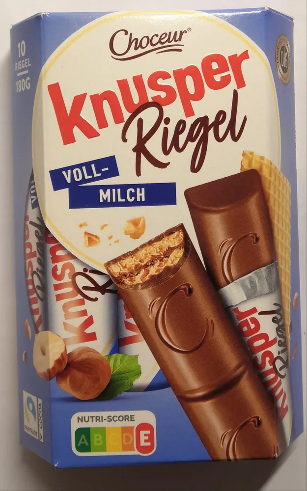 Knusper-Riegel - Vollmilch