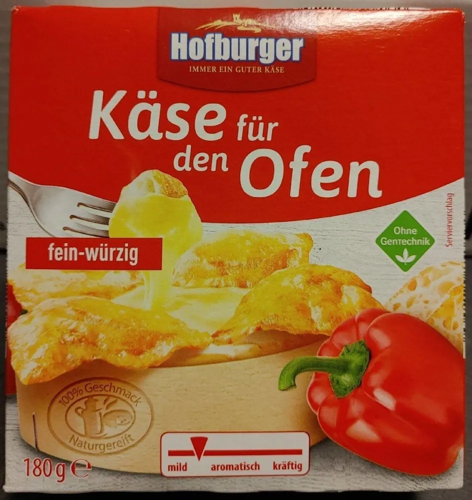 Käse für den Ofen (fein-würzig)