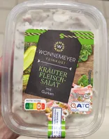 Kräuter-Fleischsalat mit Gurken