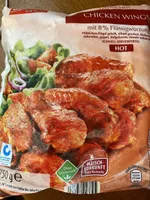 Chicken Wings Hot mit 8 Prozent Flüssigwürzung