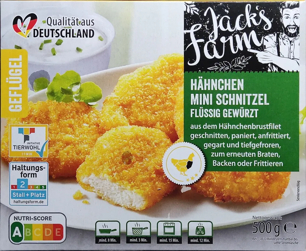 Hähnchen-Minischnitzel