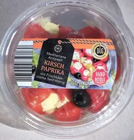 Mediterrane Antipasti - Kirschpaprika mit Frischkäsecreme Senf-Honig