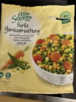 Bunte Gemüsemischung, tiefgefroren