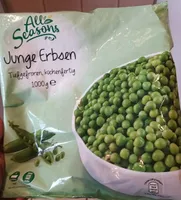 Junge Erbsen - tiefgefroren