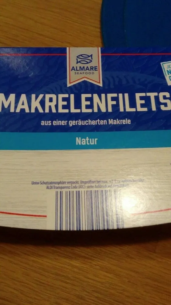 Makrelenfilets - Natur
